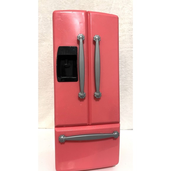 Our Generation 18" Doll Pink Refrigerator w/3 Shelves - Picture 2 of 5